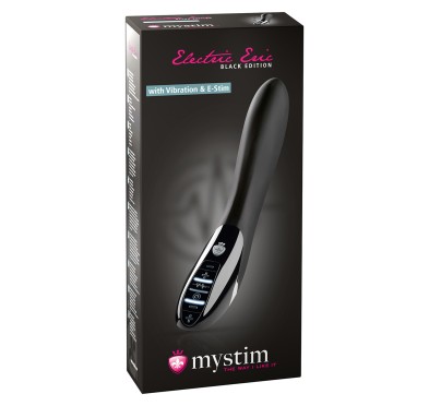 Stymulator-ELECTRIC ERIC ESTIM VIBRATOR BLACK